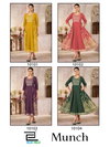 Munch By Blue Hills Rayon Wholesale Anarkali Kurtis Suppliers In Mumbai
